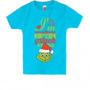 Детская футболка с Гринчем i`m with the Grinch
